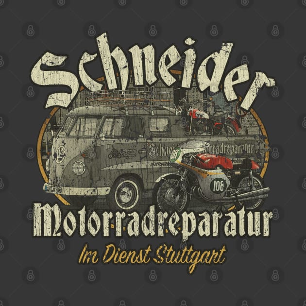 Schneider Motorradreparatur 1959 by JCD666