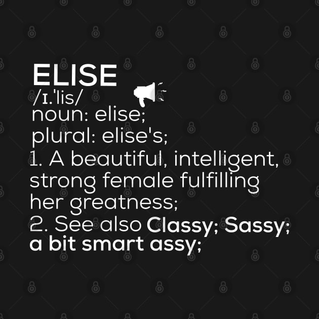 Elise Name Elise Definition Elise Female Name Elise Meaning by TeeLogic