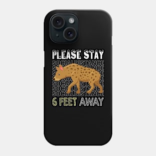 6 Feet Hyena 24 Phone Case