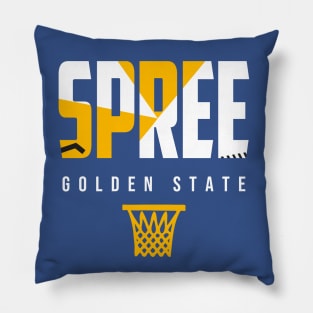 Sprewell Golden State Basketball Pillow
