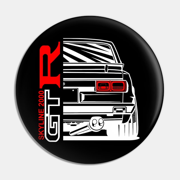 Skyline 2000 GTR Hakosuka Pin by gaplexio