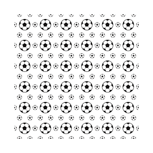 Soccer Ball Pattern T-Shirt