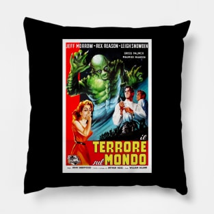 Il Terrore sul Mondo Pillow