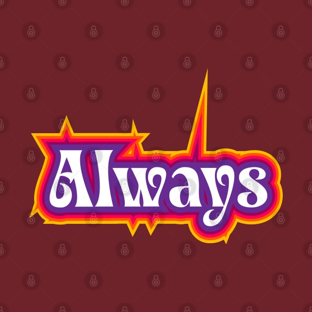 Always Sticker Text by RubyCollection