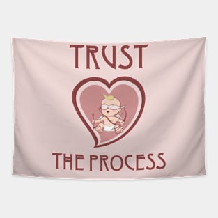 Cupid Trust the Process Tapestry