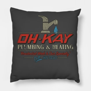 Oh-Kay Plumbing & Heating 1990 Pillow
