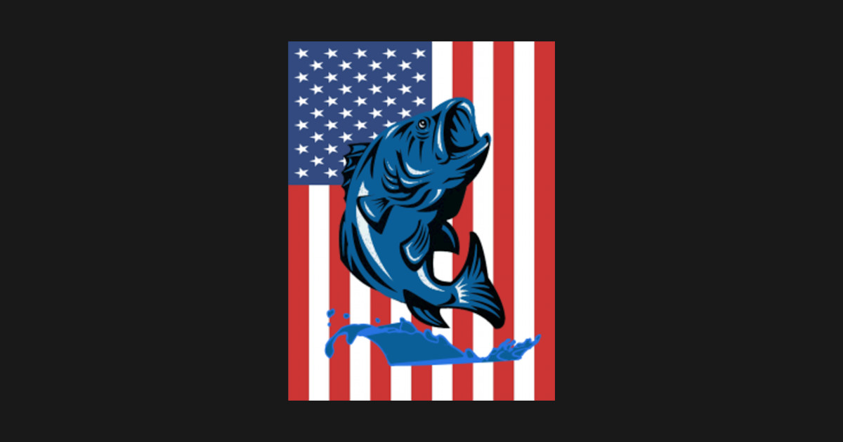 fishing flag proud of American gift - Fishing Flag Usa - Kids Hoodie ...
