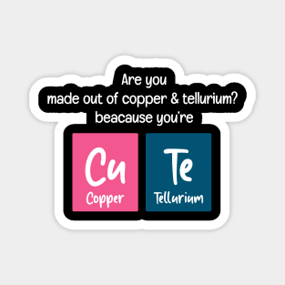 Are You Cute Chemistry Periodic Table Magnet