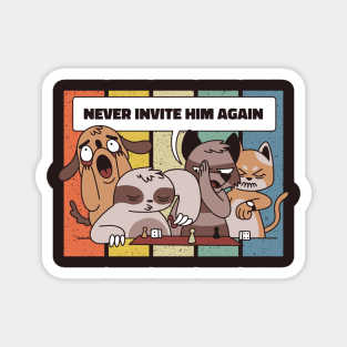 Board Game Sloth Magnet