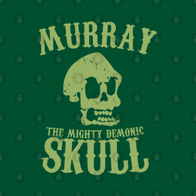 Murray the mighty demonic skull by Fanisetas