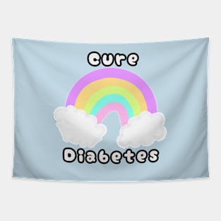 Cure Diabetes - Rainbow Tapestry