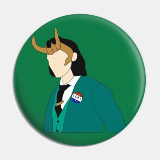 president loki Pin