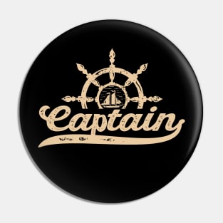 Captain vintage Style Pin