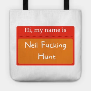 Neil Hunt name badge Athletico Mince Tote