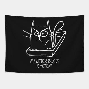 A litter box of emotion Tapestry