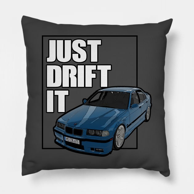 BMW e36 sedan Drift Pillow by JDMzone