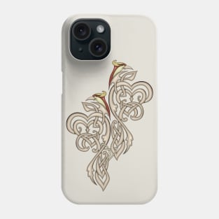 Celtic knot ornament. Phone Case