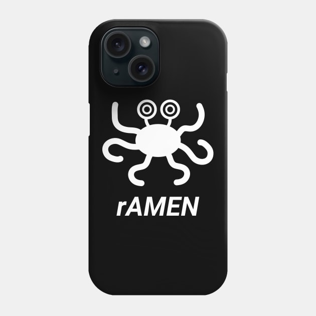 Flying Spagetti Monster Pastafarianism ICON Phone Case by alltheprints