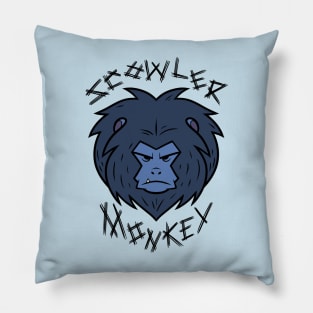 Scowler Monkey Pillow