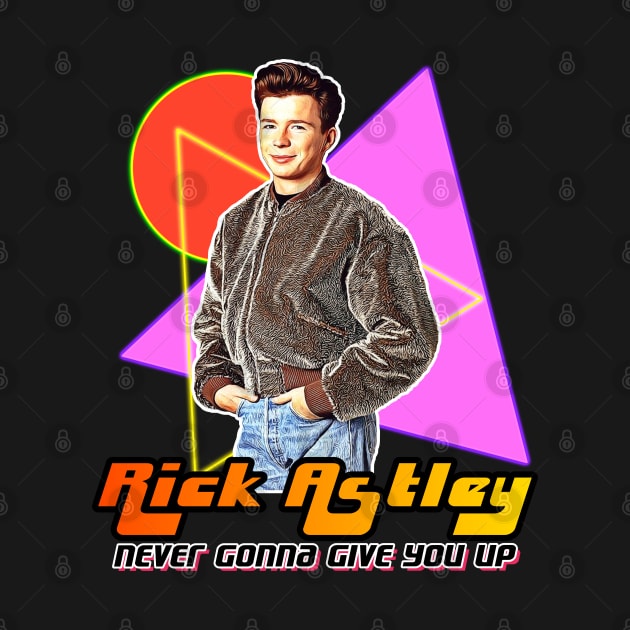 Rick Astley Never Gonna 90s Style Fan Art by darklordpug