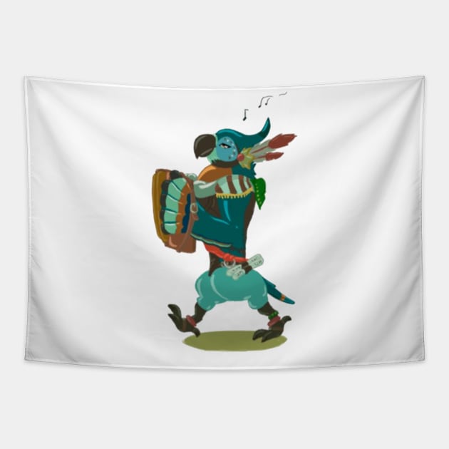 Kass design Tapestry by KaniaAbbi