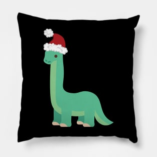 Santa dinosaur Pillow