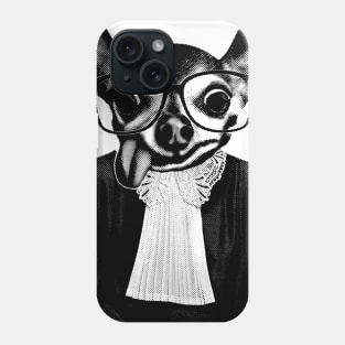 Ruth Bader GinsDog - Robed Ramson Phone Case