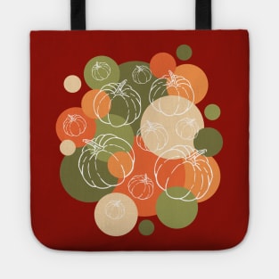 Pumpkin Whimsy: Autumn Circlet Delight | Red Tote