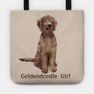 Goldendoodle Girl Tote