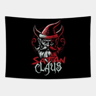 Satanic Santa Claus... ¡Satan Claus! Tapestry