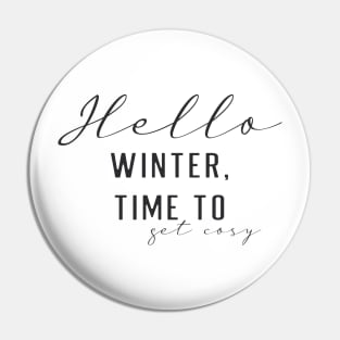 Hello WINTER Pin