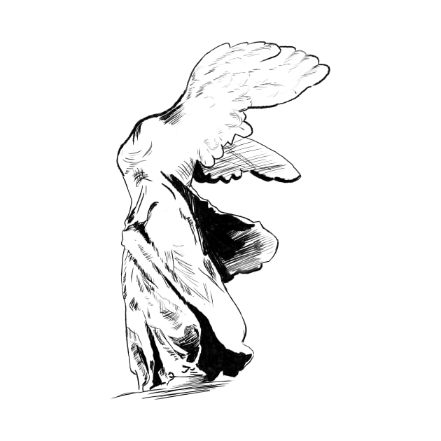 Winged Victory of Samothrace by RimaSalloum13