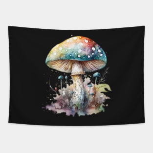 Magical Mystical Mushrooms Tapestry