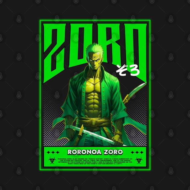 Roronoa Zoro by Hype Appareal Co.