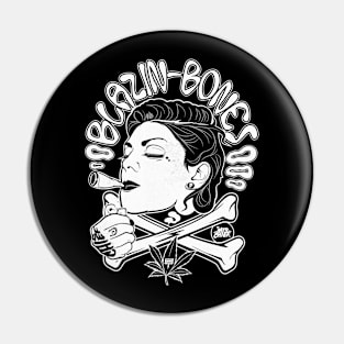 Blazin Bones Pin