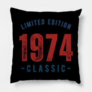 Limited Edition Classic 1974 Pillow