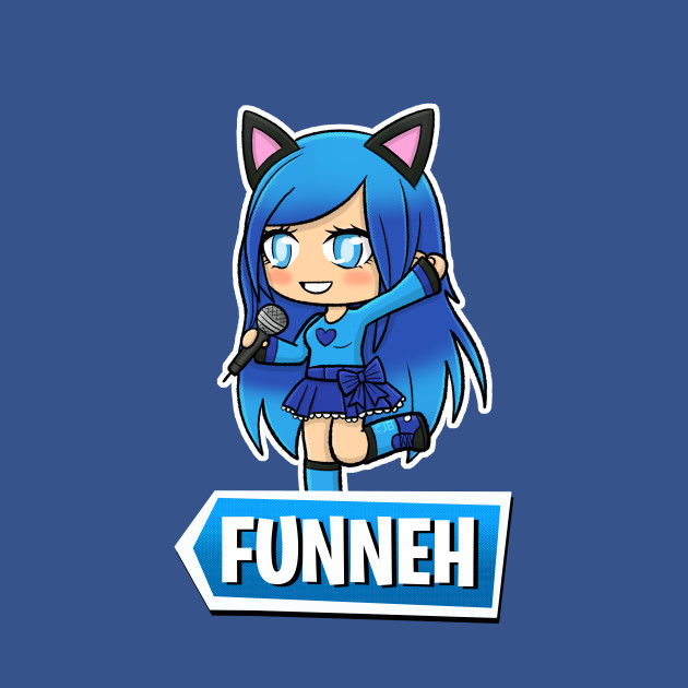 Singing Funneh Gacha - Itsfunneh - Crewneck Sweatshirt | TeePublic