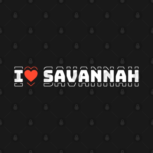 I Love Savannah by NyskaTiden