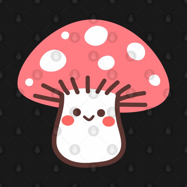 Pinkalicious Pals, Cute pink mushroom by NumbleRay