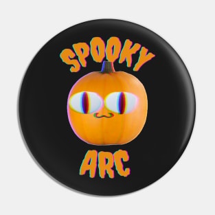 neco arc hallween funny pumpkin head Pin