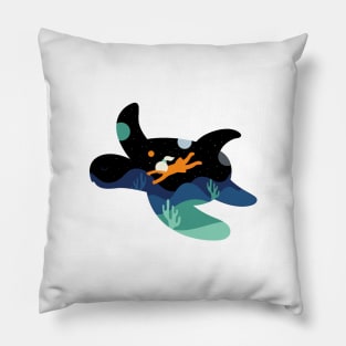 Ocean Roaming Pillow