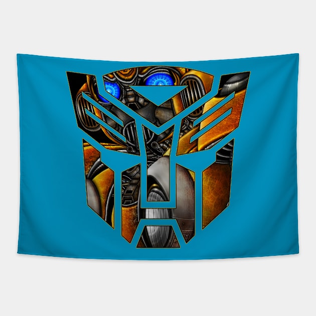 BUMBLEBEE Tapestry by HornArt