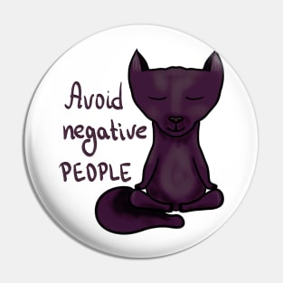 Avoid negative people Pin