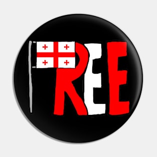 Free Georgia Pin