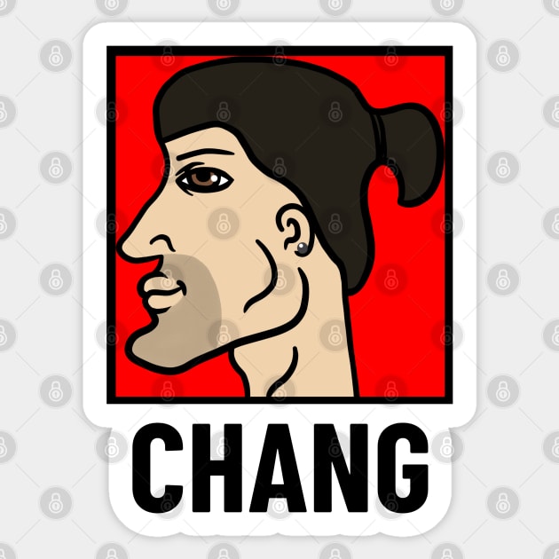 Chad meme Sticker