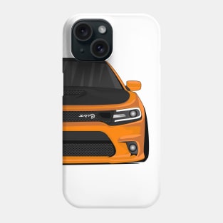 DODGE CHARGER ORANGE Phone Case