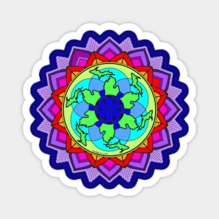 MICHIGAN MANDALA Magnet