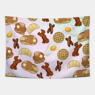 brunch paradise - pastel background Tapestry