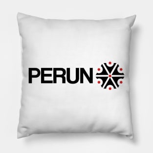 Perun - Slavic God of thunders Pillow