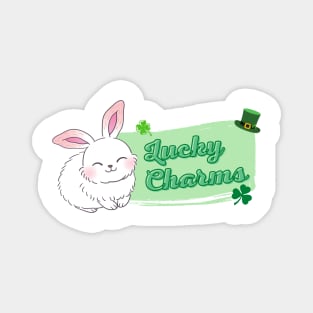 Lucky Charms with rabbit Magnet